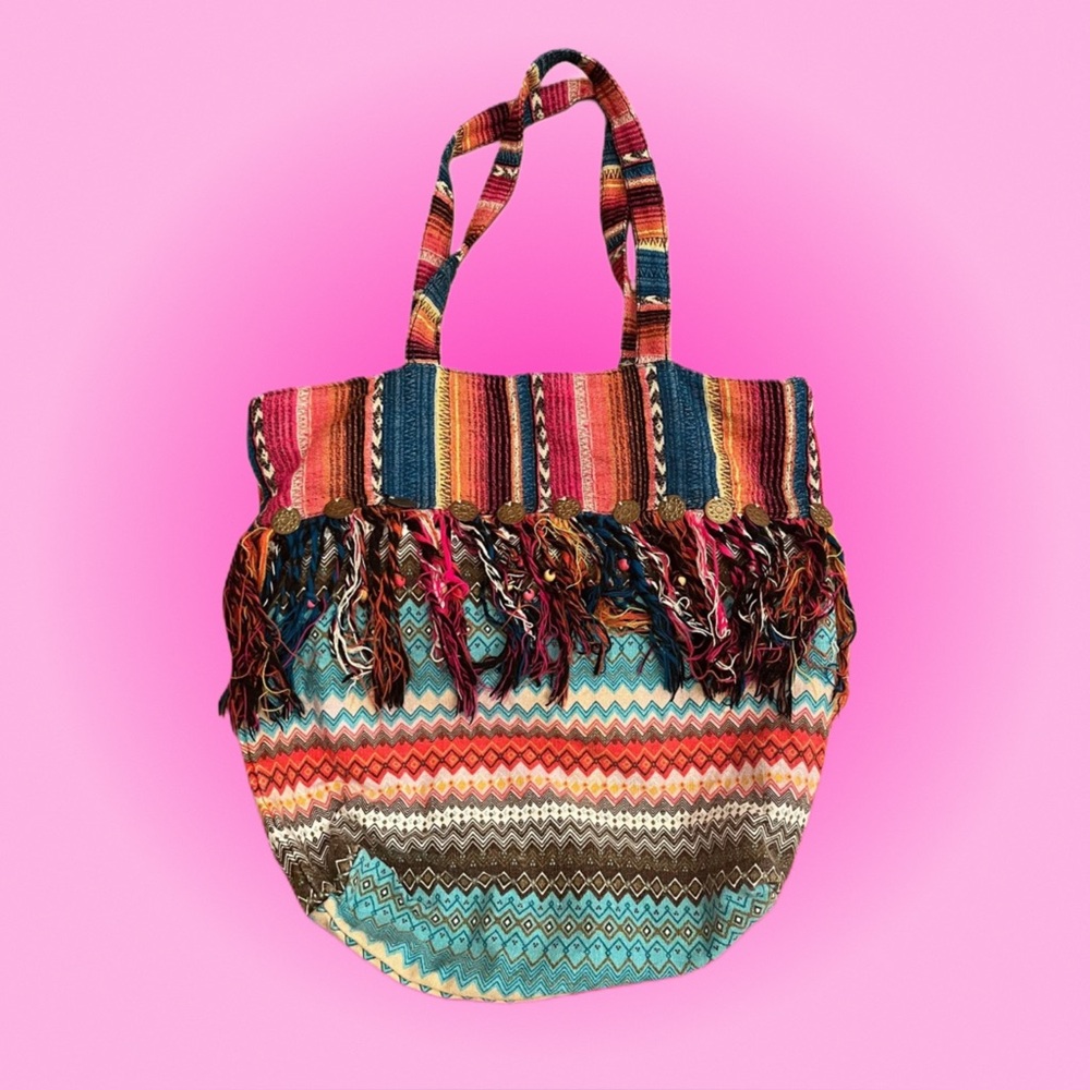 Boho tote bag